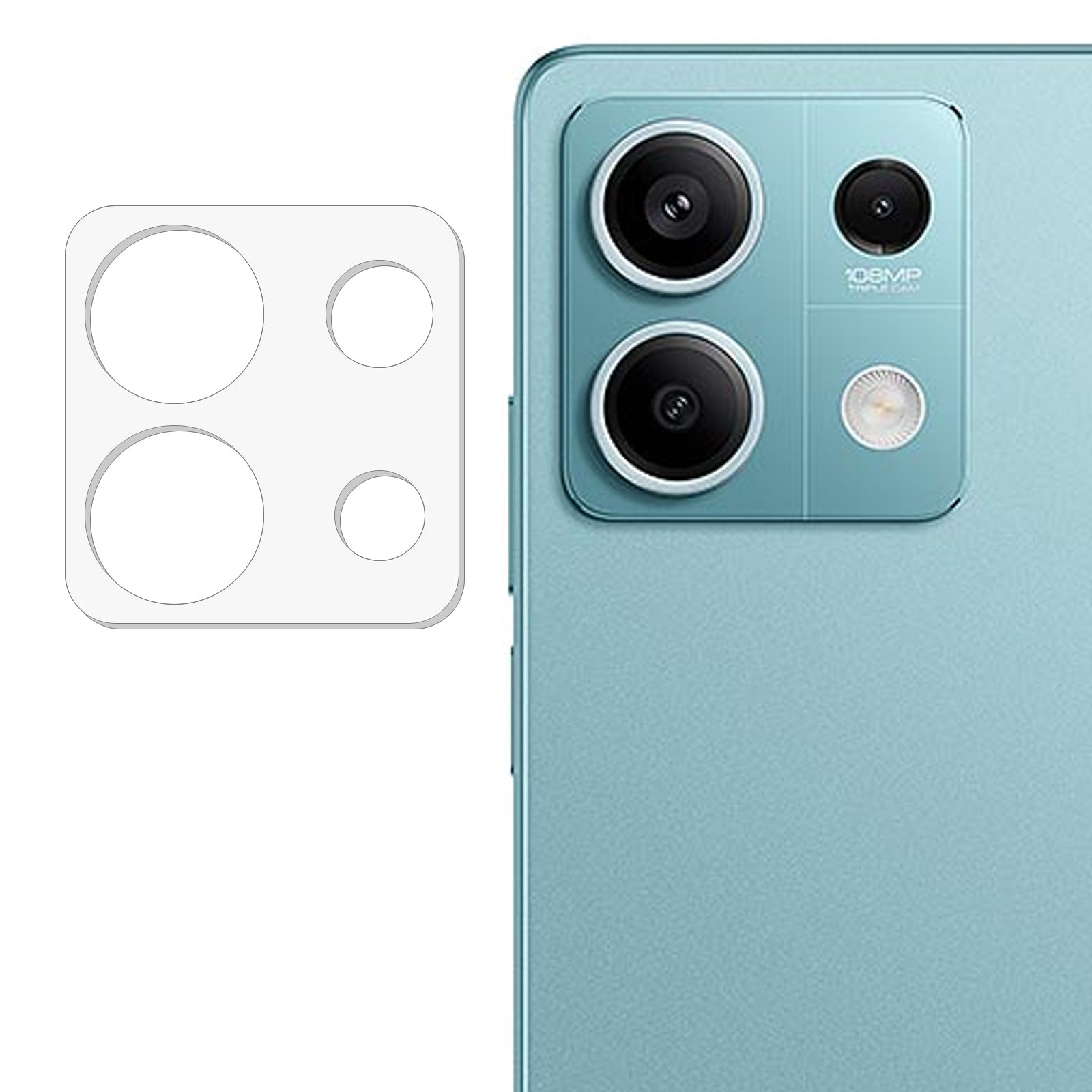 For Xiaomi Redmi Note 13 5G Rear Lens Film Ultra Clear Corning Gorilla Glass Camera Lens Protector For Xiaomi Redmi Note 13 5G Rear Lens Film Ultra Clear Corning Gorilla Glass Camera Lens Protector